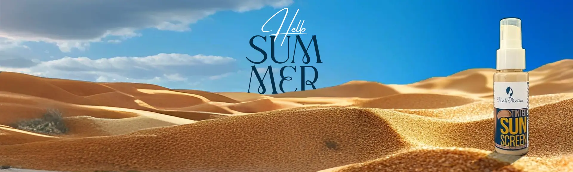 Mahmetics 65 SPF Tinted Sunscreen - Hello Summer