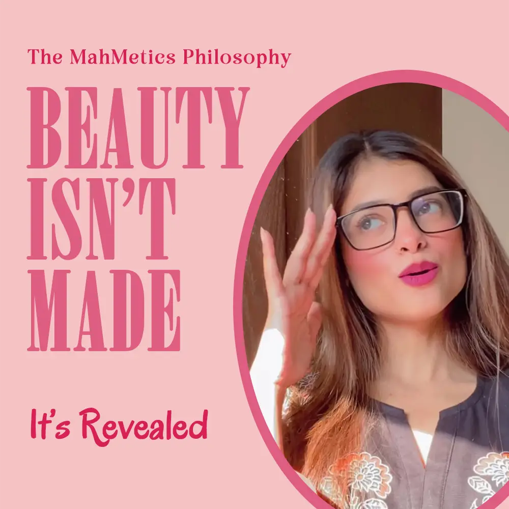 Beauty isnt Made Its Revealed - Beauty Quote by Mahmetics
