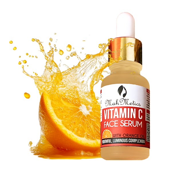 MahMetics Vitamin C Serum with Orange Oil – Skin Brightening, Anti-Aging & Collagen Boost (20ML)
